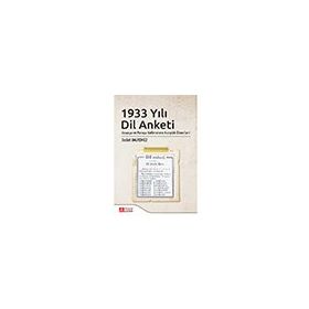 1933 Yılı Dil Anketi - Pegem Akademi Yayıncılık