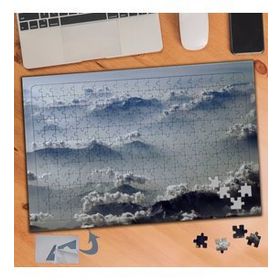 194 Gökyüzünde Bulut Manzarası 240 Parça Puzzle Yapboz Tablo