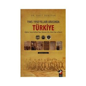 1945-1950 Yılları Arasında Türkiye 2 Cilt Takım - Sabit Dokuyan