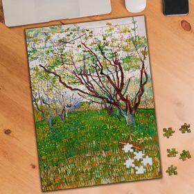 1948 Çiçekli Bahçe Van Gogh 240 Parça Puzzle Yapboz Tablo