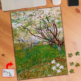 1948 Çiçekli Bahçe Van Gogh 240 Parça Puzzle Yapboz Tablo