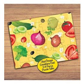 19539 Uçan Sebzeler Çocuklara Özel Puzzle Yapboz Tablo