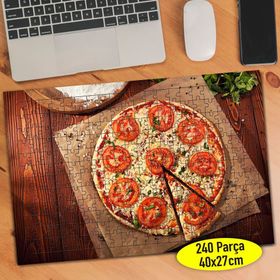 196752029 Üçgen Kesim Lezzetli Pizza 240 Parça Puzzle Yapboz
