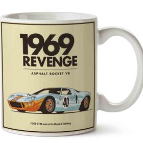 1969 Revenge Gt40 Classic Baskılı Kupa