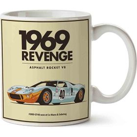 1969 Revenge Gt40 Classic Baskılı Kupa
