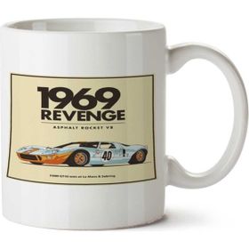 1969 Revenge Gt40 Classic Baskılı Kupa