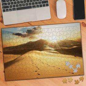 19706492 Çölde Gün Batımı Manzarası 240 Parça Puzzle Yapboz