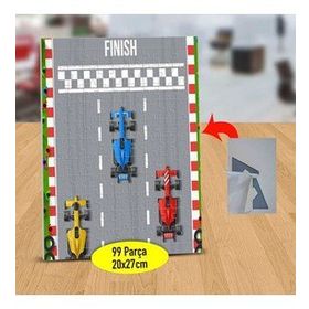 19780 Yarış Pistinde Bitiş Çizgisi 99 Parça Puzzle Yapboz Tablo