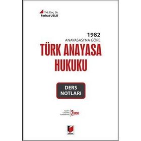 1982 Anayasasına Göre Türk Anayasa Hukuku - Bülent Tanör Necmi Yüzbasioglu