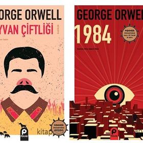 1984 - Hayvan Çiftliği - 2 Kitap - George Orwell