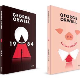 1984 Hayvan Çiftliği (2'li Set) - George Orwell - Anonim Yayınları