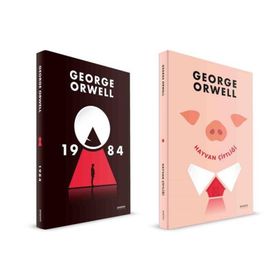 1984 Hayvan Çiftliği (2'li Set) - George Orwell - Anonim Yayınları