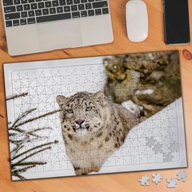 1985510 Kar Kaplanı 240 Parça Puzzle Yapboz