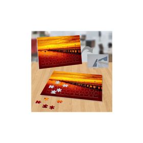 198845 Gün Batımı Gökyüzü İskele Deniz 99 Parça Puzzle Yapboz