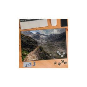 199 Dağ Yamaçlarında Patika Yol 240 Parça Puzzle Yapboz Tablo