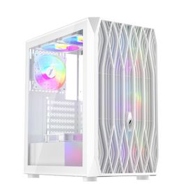 1stplayer Ariya AY7 Beyaz 650W 80+ ARGB 4x12 cm Fan Temperli Cam Mesh USB 3.0 ATX Bilgisayar Kasası