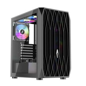 1stplayer Ariya AY7 Siyah 650W 80+ ARGB 4x12 cm Fan Temperli Cam Mesh USB 3.0 ATX Bilgisayar Kasası