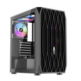 1stplayer Ariya AY7 Siyah 650W 80+ ARGB 4x12 cm Fan Temperli Cam Mesh USB 3.0 ATX Bilgisayar Kasası