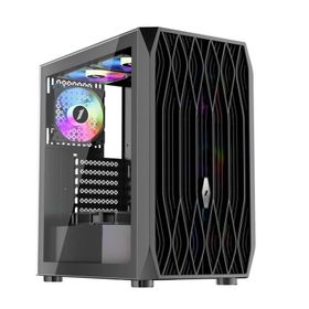 1stplayer Ariya AY7 Siyah 750W 80+ ARGB 4x12 cm Fan Temperli Cam Mesh USB 3.0 ATX Bilgisayar Kasası