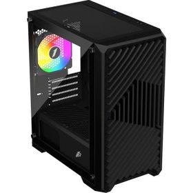 1stplayer Trilobite T5 Siyah 650W 80+ ARGB 4x12 cm Fan Temperli Cam Mesh USB 3.0 M-ATX Bilgisayar Kasası