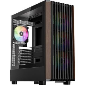1stplayer WD5 750W 80+ Silver Atx 3.1 Argb 4x12 cm Fan Temperli Cam USB 3.0 Siyah Atx Kasa