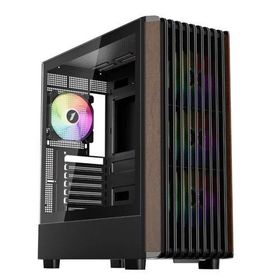1stplayer WD5 750W 80+ Silver Atx 3.1 Argb 4x12 cm Fan Temperli Cam USB 3.0 Siyah Atx Kasa