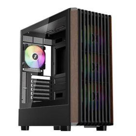 1stplayer WD5 750W 80+ Silver Atx 3.1 Argb 4x12 cm Fan Temperli Cam USB 3.0 Siyah Atx Kasa