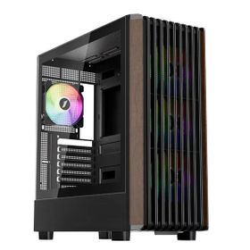 1stplayer WD5 750W 80+ Silver Atx 3.1 Argb 4x12 cm Fan Temperli Cam USB 3.0 Siyah Atx Kasa