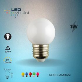 1W Beyaz Led
