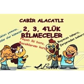2, 3, 4’lük Bilmeceler - Cabir Alacatlı