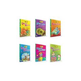 2, 3. ve 4. Sınıf Hikaye Kitabı 6 Kitap Yeşil Dahi Serisi Damla Yayınevi