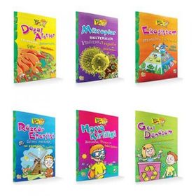 2, 3. ve 4. Sınıf Hikaye Kitabı 6 Kitap Yeşil Dahi Serisi Damla Yayınevi