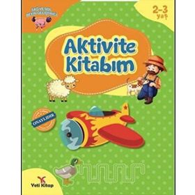 2-3 Yaş Aktivite Kitabım - Yeti Kitap