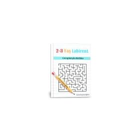 2-3 Yaş Labirent Kitabı - Enine Boyuna Eğitim