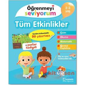2-3 Yaş Öğrenmeyi Seviyorum Tüm Etkinlikler Tudem Yayınları