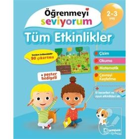 2-3 Yaş Öğrenmeyi Seviyorum Tüm Etkinlikler Tudem Yayınları