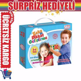 2-4 Yaş Zeka ve Dikkat Geliştirme Seti-Yükselen Zeka Yayınları