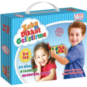 2-4 Yaş Zeka ve Dikkat Geliştirme Seti-Yükselen Zeka Yayınları