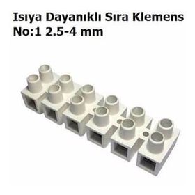 2.5-4 mm No:1 Isıya Dayanıklı Sıra Klemens