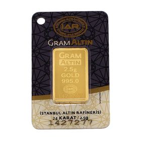 2.5 gr 24 Ayar Külçe Altın
