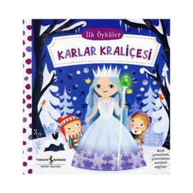 2-5 Yaş Hareketli Kitaplar İlk Öyküler Karlar Kraliçesi-İş Bankası Yayınları