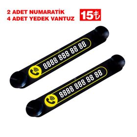 2 Adet Park Numaratik