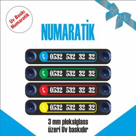 2 Adet Park Numaratik