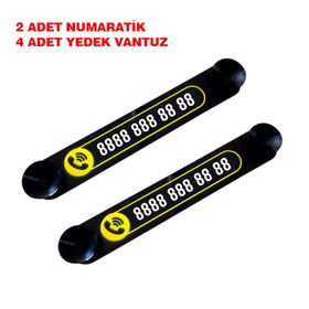 2 Adet Park Numaratik