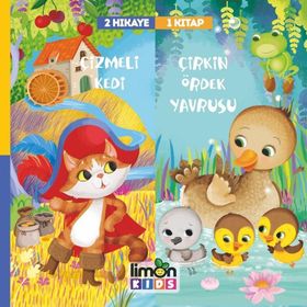 2 Hikaye 1 Kitap: Çizmeli Kedi-Çirkin Ördek Yavrusu - Kolektif