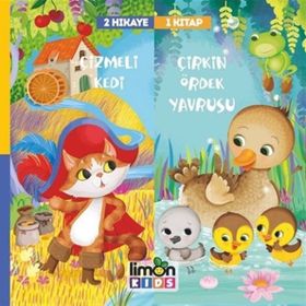 2 Hikaye 1 Kitap: Çizmeli Kedi-Çirkin Ördek Yavrusu - Kolektif