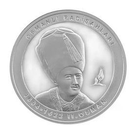 2. Osman Osmanlı Gümüş Sikke Coin