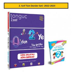 2. Sınıf 0'dan 2'ye Konu Anlatımlı Soru Bankası Tüm Dersler Soru Bankası Seti - Tonguç Akademi Yayınları