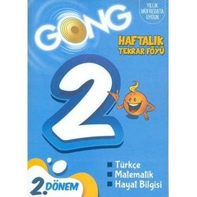 2. Sınıf 2. Dönem GONG Haftalık Tekrar Föyü-Eğiten Kitap Yayınları