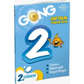 2. Sınıf 2. Dönem GONG Haftalık Tekrar Föyü-Eğiten Kitap Yayınları